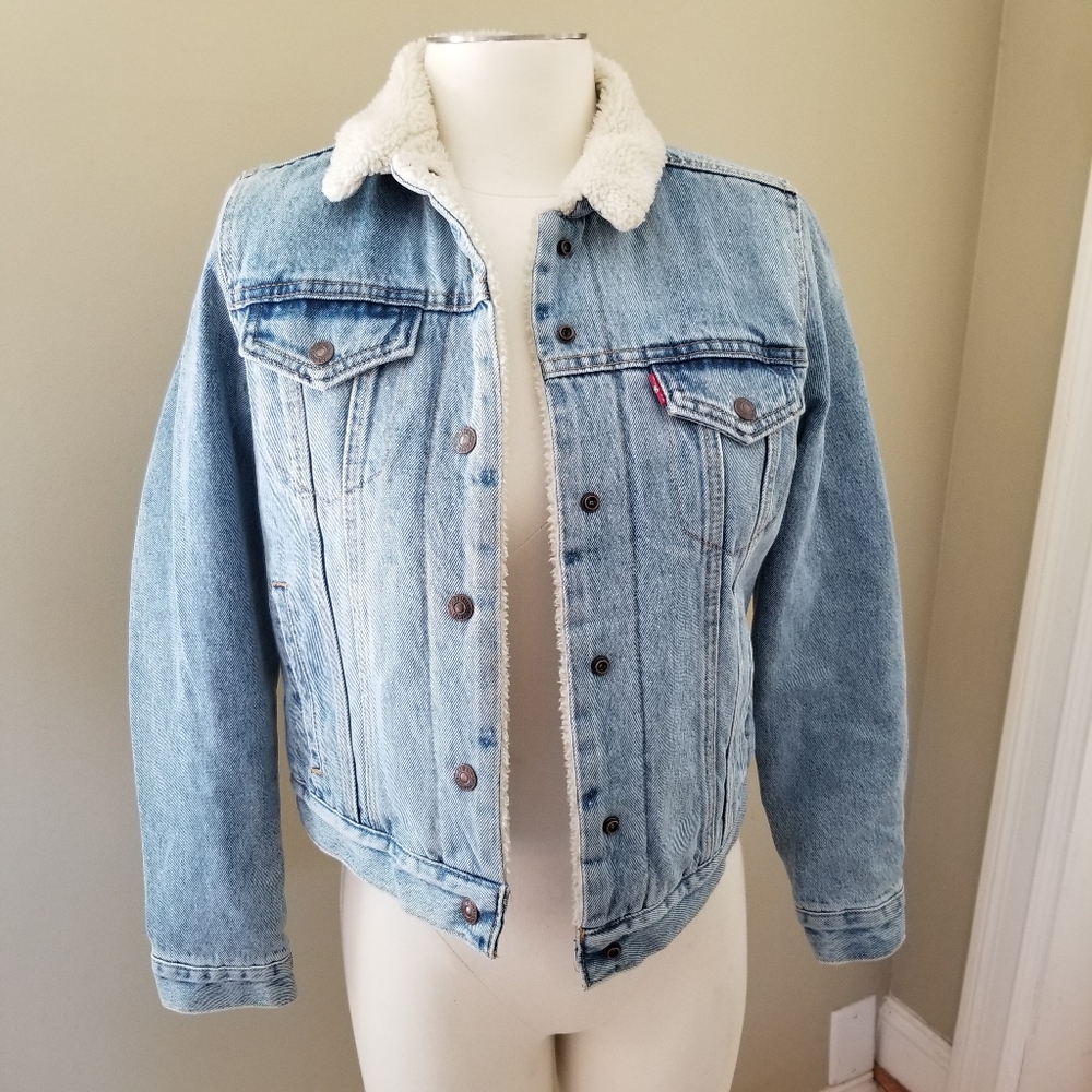 Levi's Ex-Boyfriend Sherpa Trucker Jacket